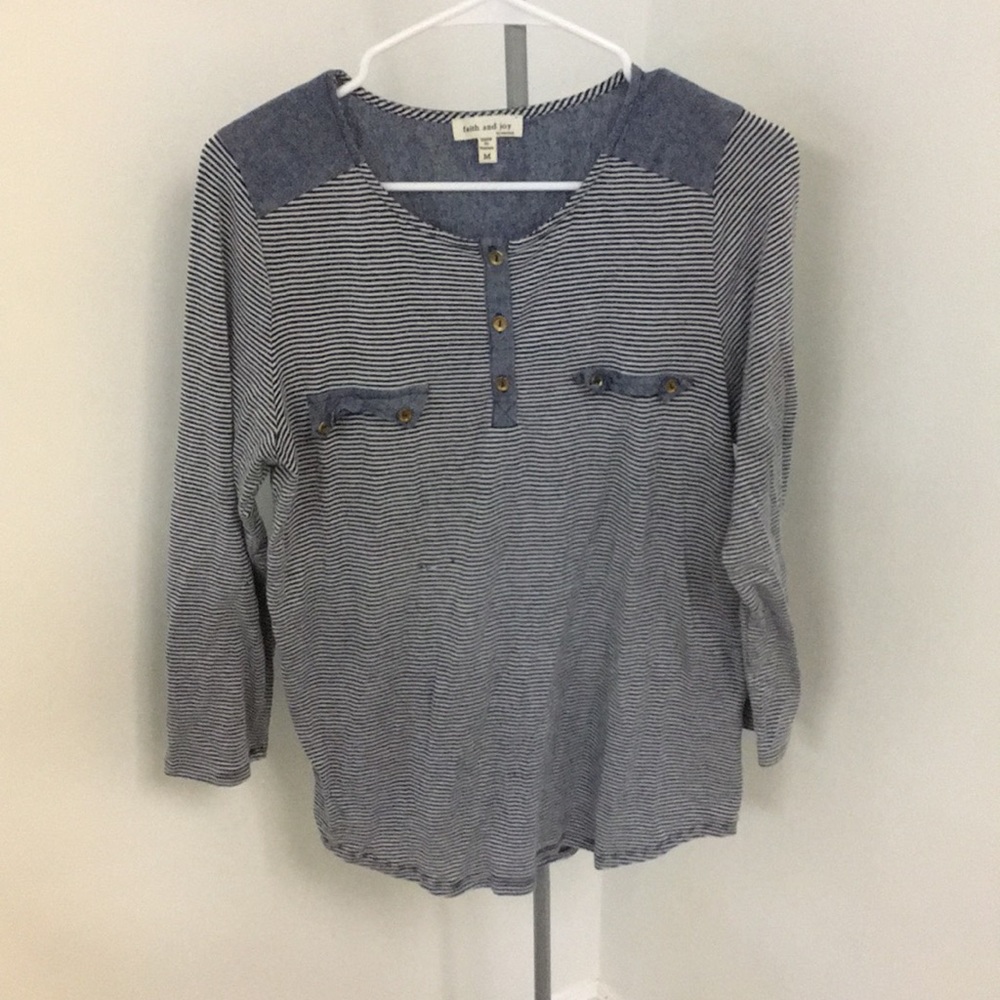 Striped Henley